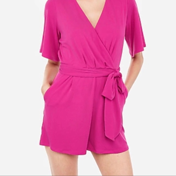 hot pink jumpsuit express